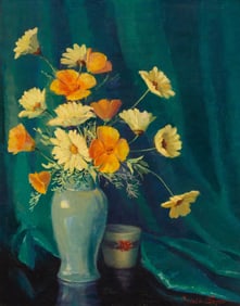 Viola Sayre (1883-1975), "Blue and Gold"