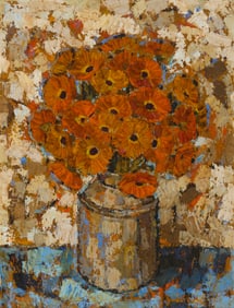 Sonia Mitrovich (20th Century), Floral still life