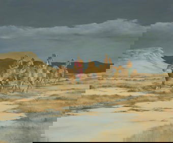 Patrick Wayne Gorman (1929-2017), "Night Riders"