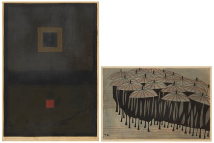 Two Japanese woodcuts