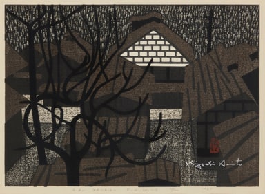 Kiyoshi Saito (1907-1997), "Aizu Yanaizu, Fukushima," 1965