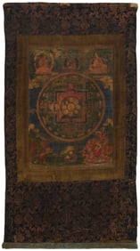 A 19th/20th century Tibetan thangka