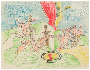 Roberto Echaurren Matta (1911-2002), "Or dur or aison," 1971