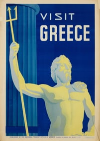 Othon Pervolarakis (1887-1974), "Visit Greece," 1935