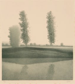 Robert Kipniss (b. 1931), "Morning Reflection"