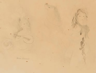 Marie Laurencin (1883-1956), "Deux Femmes et Un Chien"