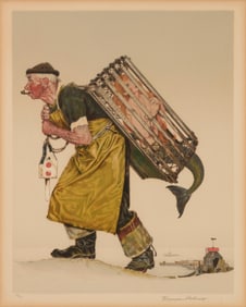 Norman Rockwell (1894-1978), "A Fair Catch"