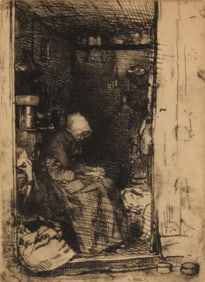 James McNeill Whistler (1834-1903), "La Vieille aux Loques, 1858"