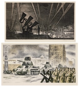 Two 20th century prints