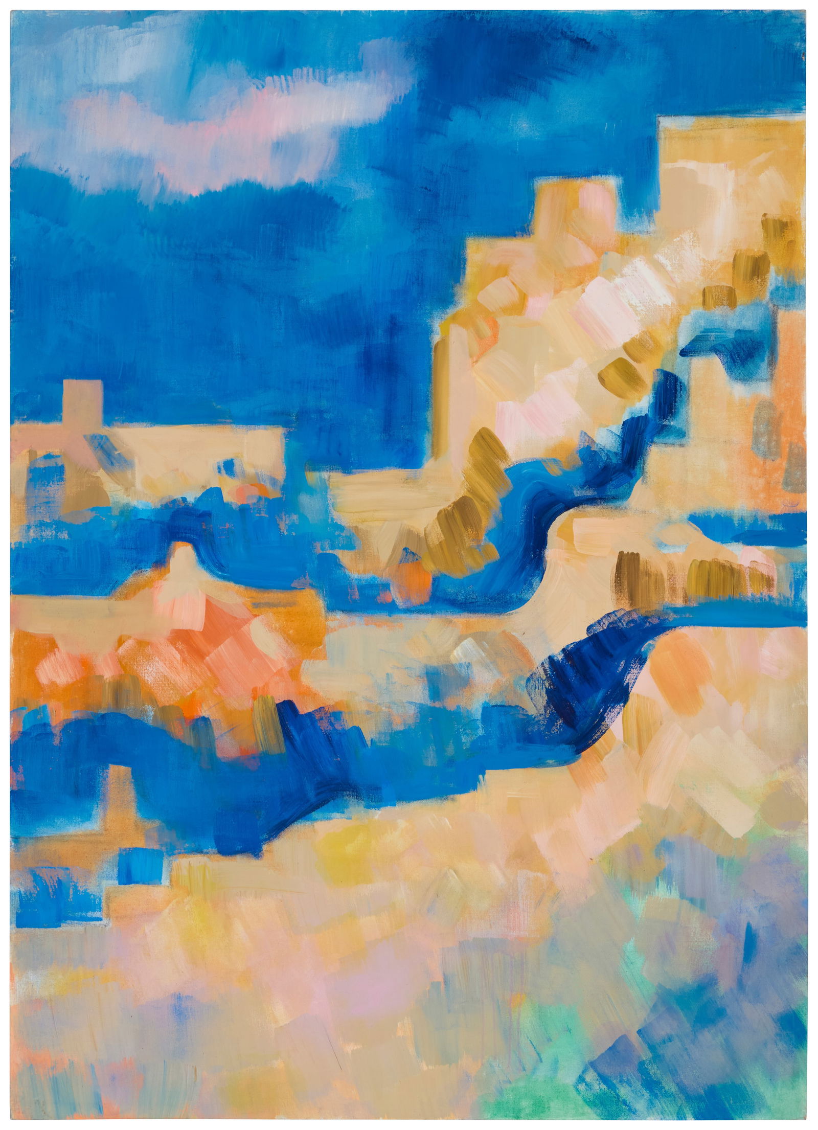 Erle Loran (1905-1999), Abstract structures: Erle Loran(1905-1999)Abstract structuresOil on canvasUnsigned72" H x 52" W Provenance:Estate of the artist