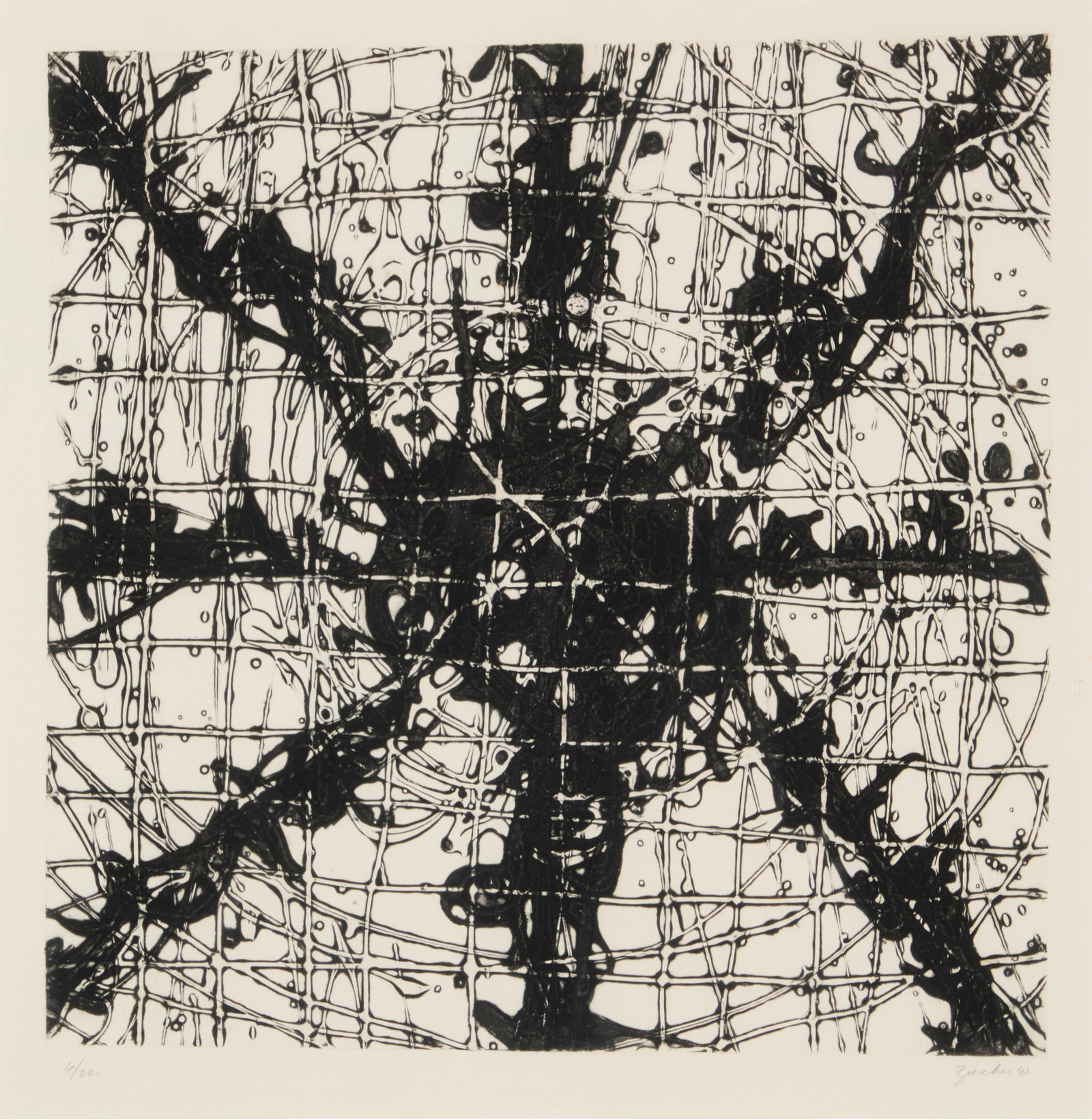 Joe Zucker (1941-2024), Abstract, 1991 (1 of 6)