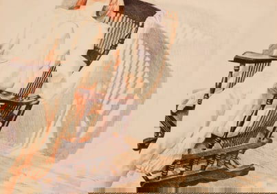 Philip Pearlstein (1924-2022), "Nude with Rocker," 1977