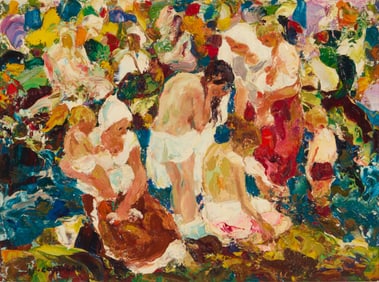 John Edward Costigan (1888-1972), "Bathing Group"