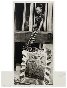 Florence Meyer Homolka (1911-1962, American), "Emmy Lou Packard and Her Small Dog, Hollywood," 1941