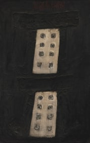 Kazuo Wakabayashi (b. 1931, Brazilian/Japanese), Untitled abstract