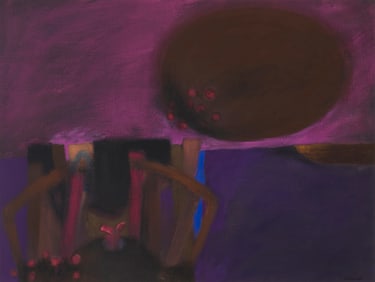 Fernando de Szyszlo (1925-2017, Peruvian), "Estudio No. 3," 1974