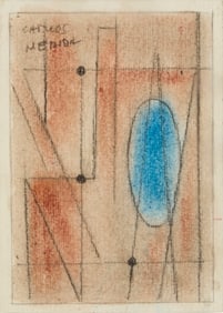 Carlos Merida (1891-1984, Guatemalan), "Boceto"