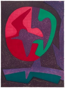 Pedro Coronel (1922-1985, Mexican), Abstract dove