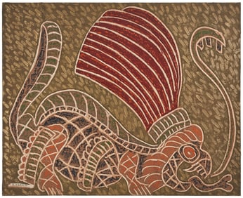 Gustavo Olguin (20th century, Mexican), "La Reina"