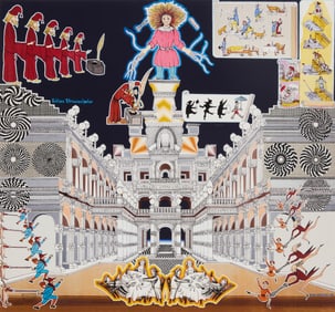 Pedro Friedeberg (b. 1936, Mexican), "Schloss Struwwelpeter"