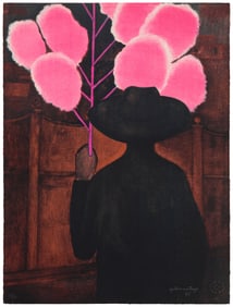 Gustavo Montoya (1905-2003, Mexican), "Algondonero," 1985