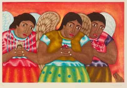 Fernando Olivera (b. 1962, Mexican), "Tres Angeles," 2008