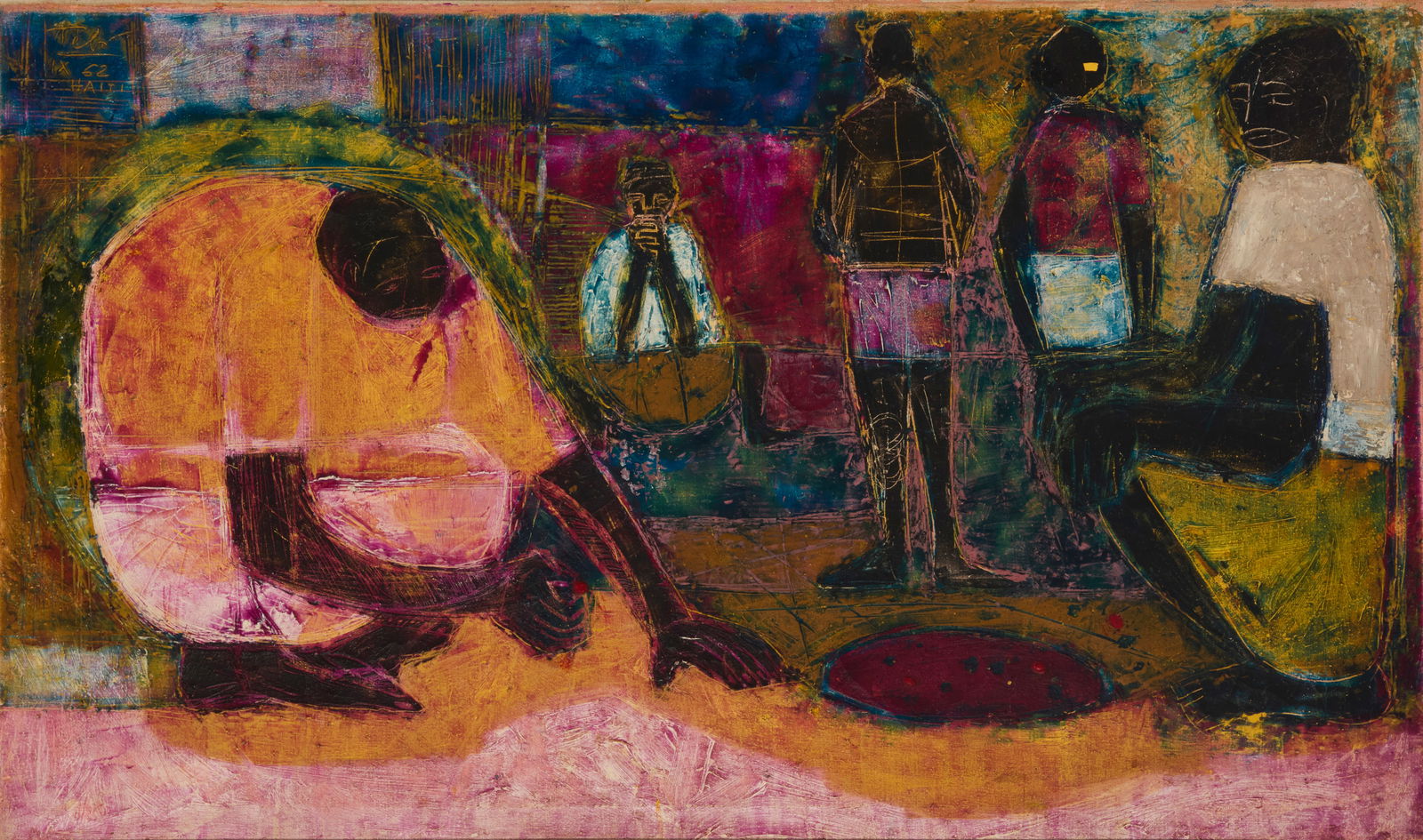 Sacha Tebo (1934-2004, Haitian), "Haiti," 1962 (1 of 8)