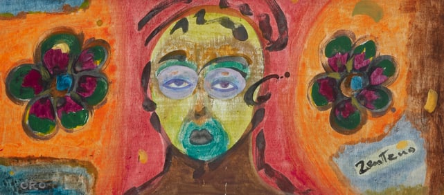 Sergio Zenteno (b. 1955, Mexican-American), "Oro"