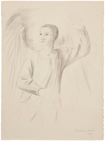 Jes?s Guerrero Galvan (1910-1973, Mexican), "NiÒo," 1962