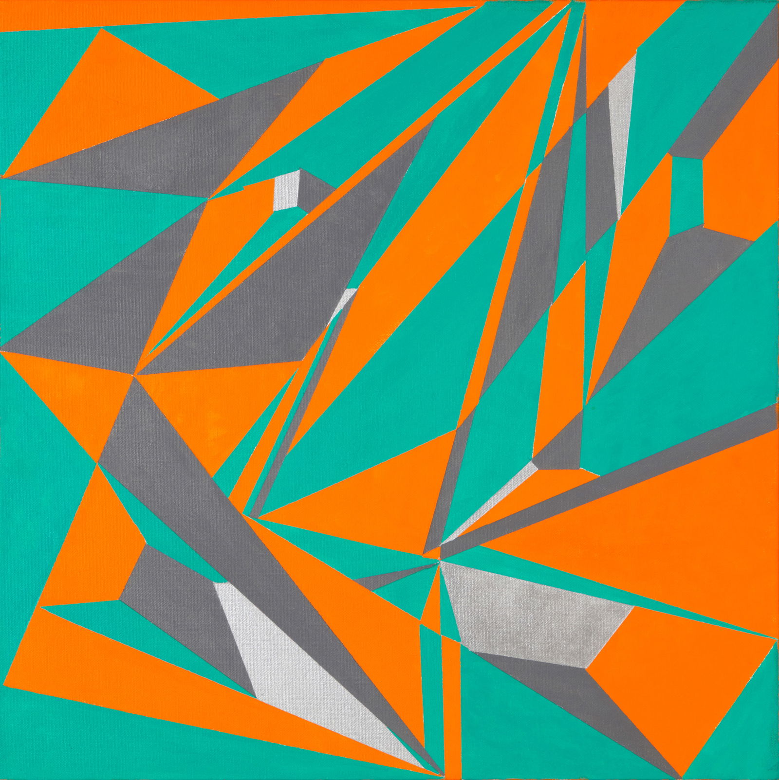 Graciela Nardi (1946-2020, Argentinian), Untitled abstract, 2017: Graciela Nardi(1946-2020, Argentinian)Untitled abstract, 2017Acrylic including metallic pigments on canvasSigned and dated verso: G Nardi / 9-3-1720" H x 20" W Other Notes:The Latino Art M