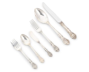 A Gorham sterling silver 'King Edward' flatware service