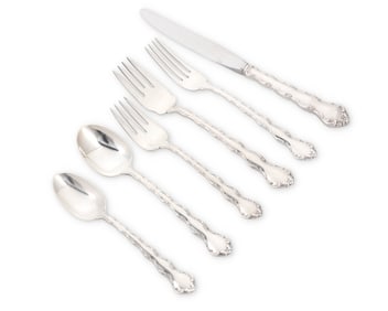 A Reed & Barton sterling silver 'Tara' part flatware service