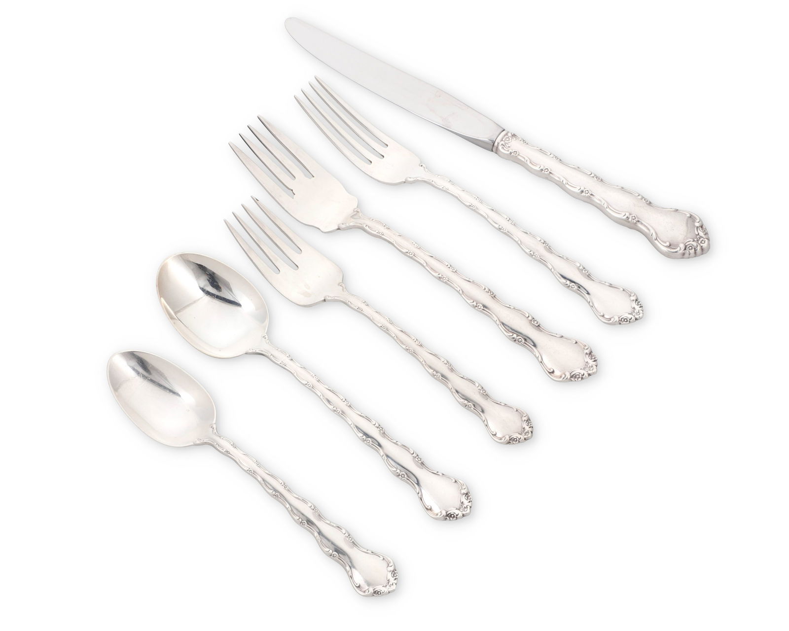 A Reed & Barton sterling silver 'Tara' part flatware service (1 of 3)