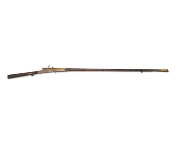 An Indian 'torador' matchlock musket
