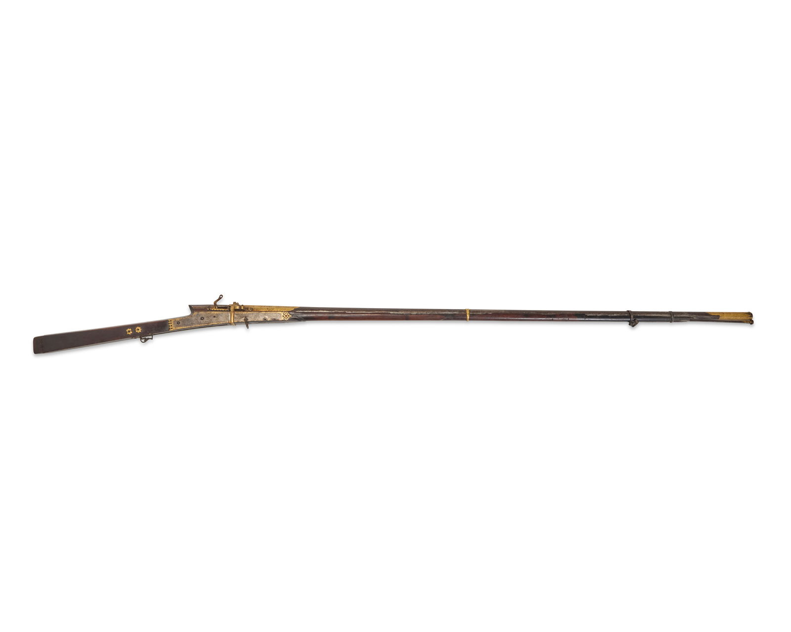 An Indian 'torador' matchlock musket (1 of 8)