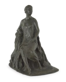 Constantin Rausch Traubenberg (1871 - c.1935), Seated woman