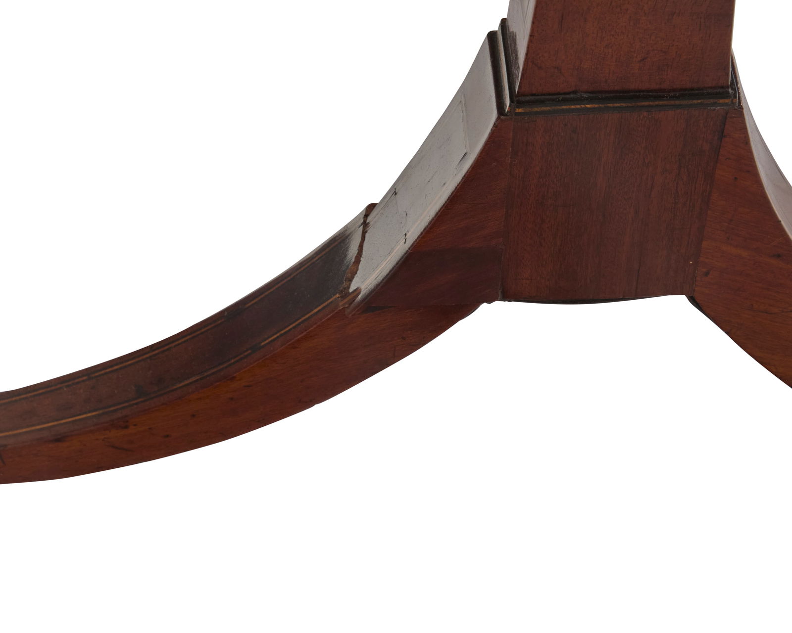 A Regency mahogany sofa table - 7