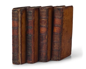 "The History of France," 1762, Hardcover books in four volumes