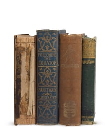 Mark Twain (1835-1910), Four early printings of works of fiction, 1870-1897
