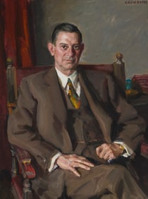 Louis L. Betts (1873-1961), Portrait of Elbridge A. Stuart, 1946