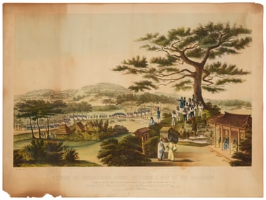 Wilhelm Heine (1827-1885), "Return of Commodore Perry, Officers, & Men of the Squadron,"