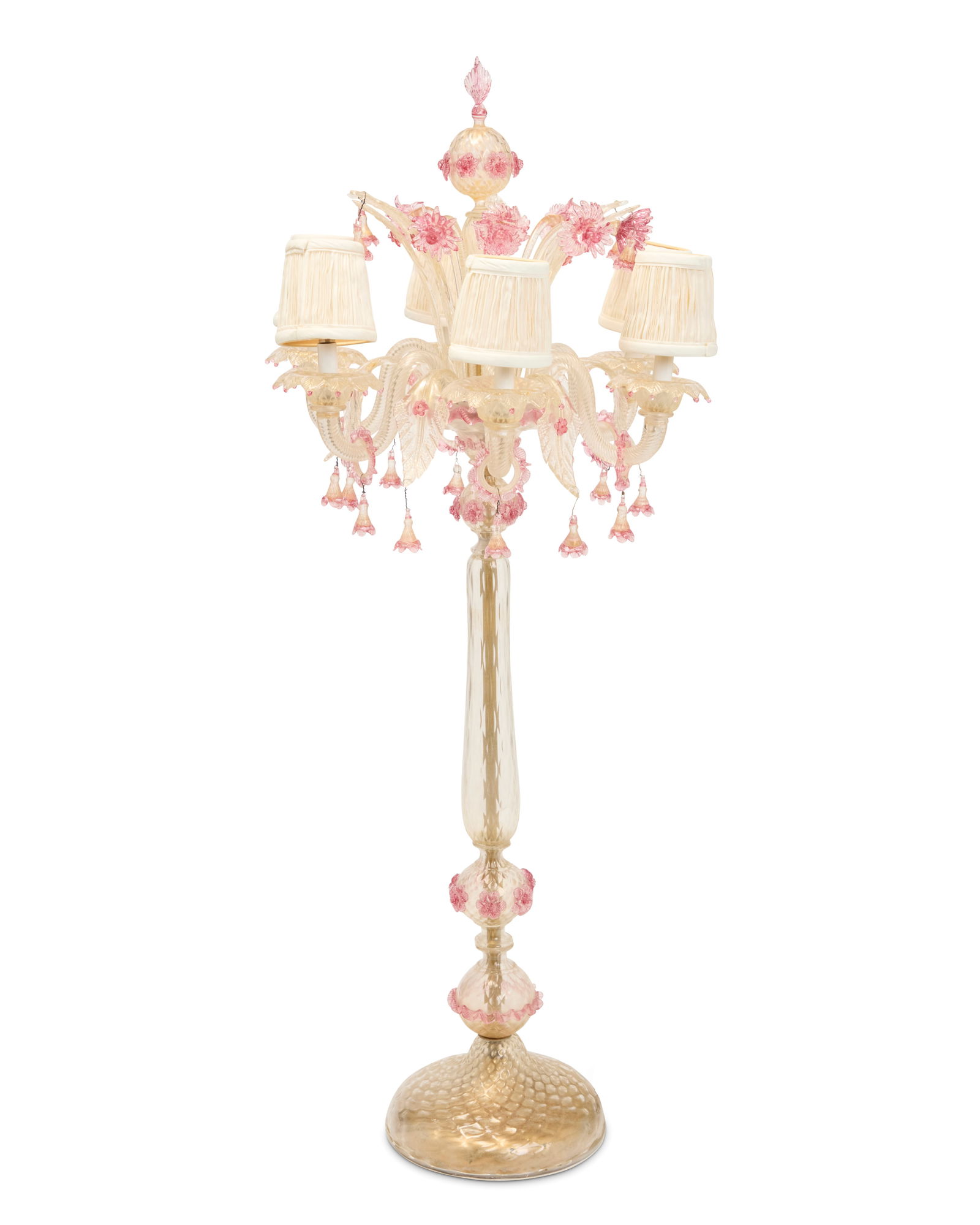 A Murano glass six light floor candelabra (1 of 9)