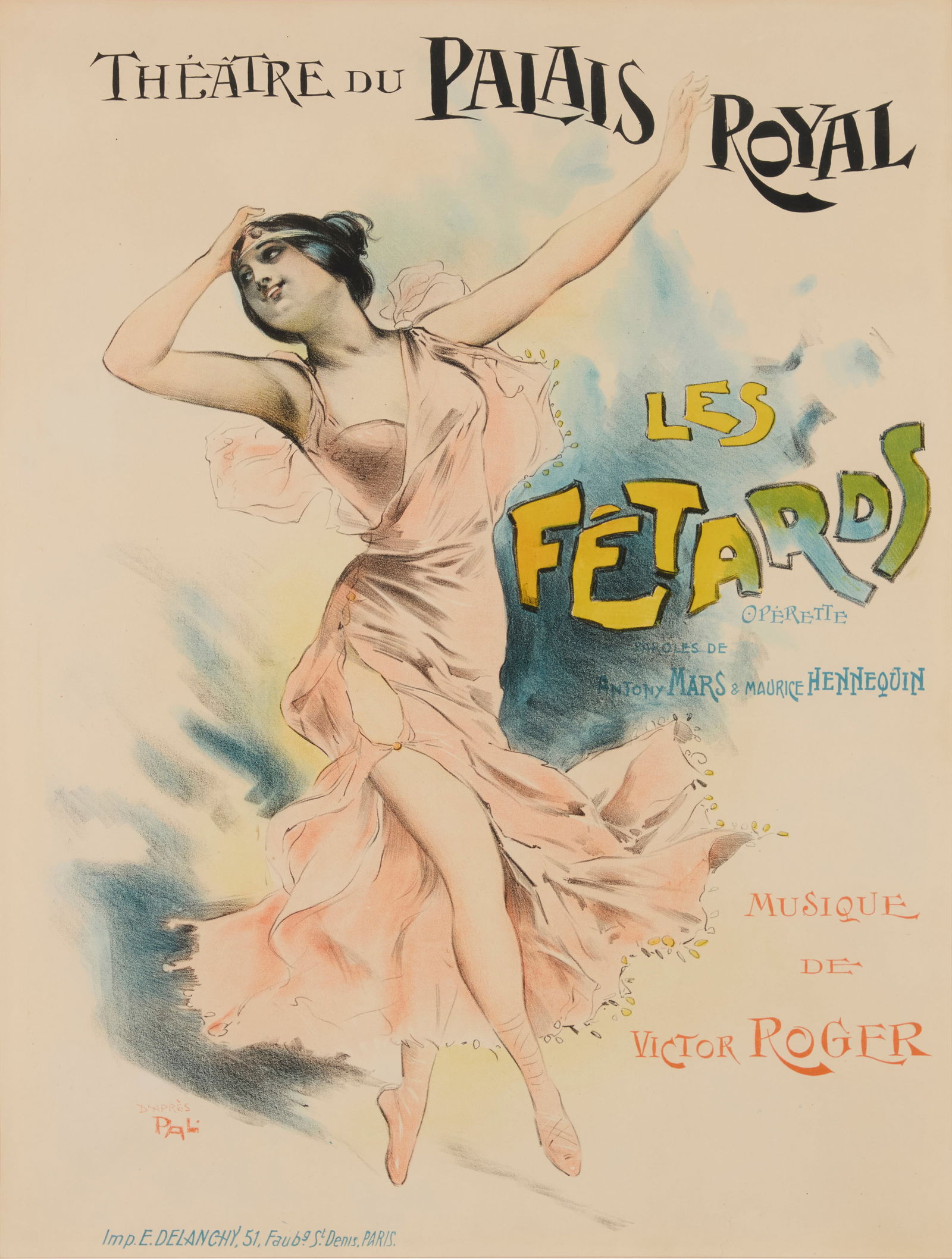 Jean de Paleologue (1855-1942), "Les Fetards," 1897 (1 of 5)