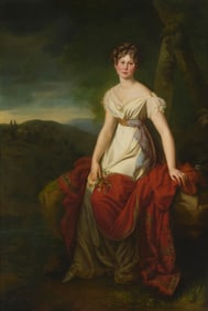 Francois Pascal Simon (Baron) Gerard (1770-1837), Portrait of Countess Louise de Montlucon