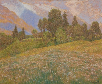 William Henry Singer Jr (1868 - 1943), "Wildflowers in June"