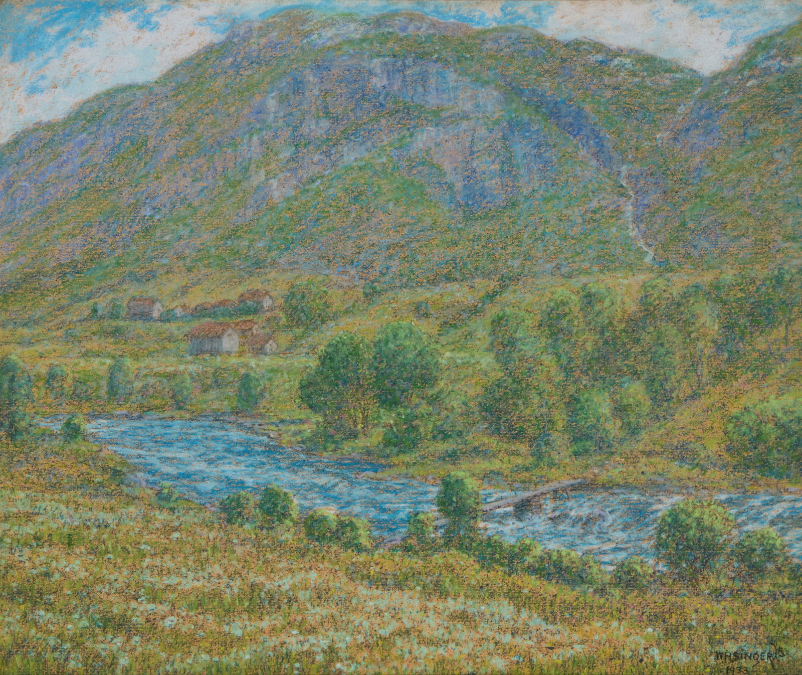 William Henry Singer Jr (1868-1943), "Bridge Pool," 1933 (1 of 7)