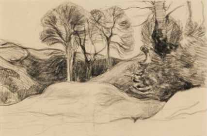 Robert Polhill Bevan (1865-1925), "Landscape, Brittany," circa 1894