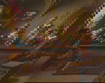 Emil Kuhlmann-Reher (1886-1957), Tavern scene, 1944