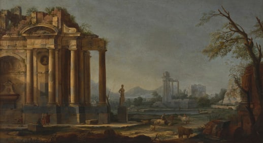 Francesco Fernandi (1677-1740), Roman ruins