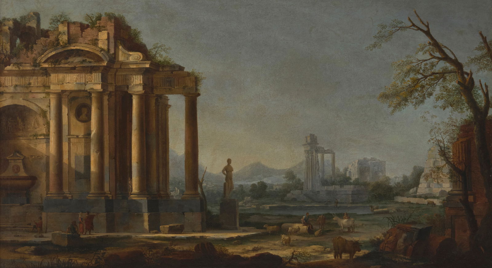 Francesco Fernandi (1677-1740), Roman ruins (1 of 4)